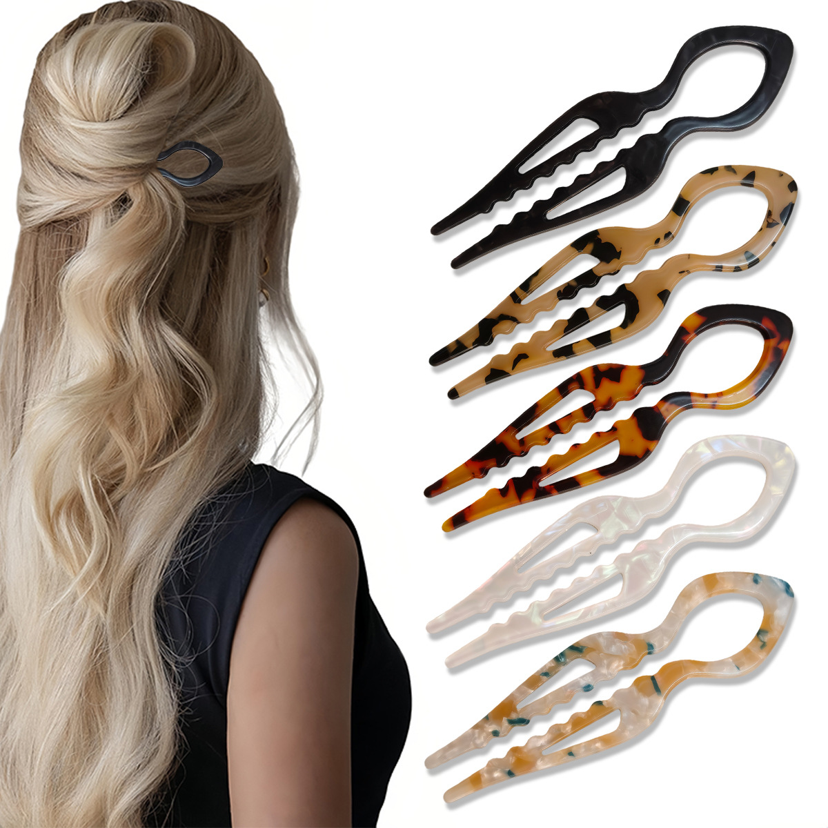 Women Accessories On Sale - Bâtonnets à cheveux en forme de
