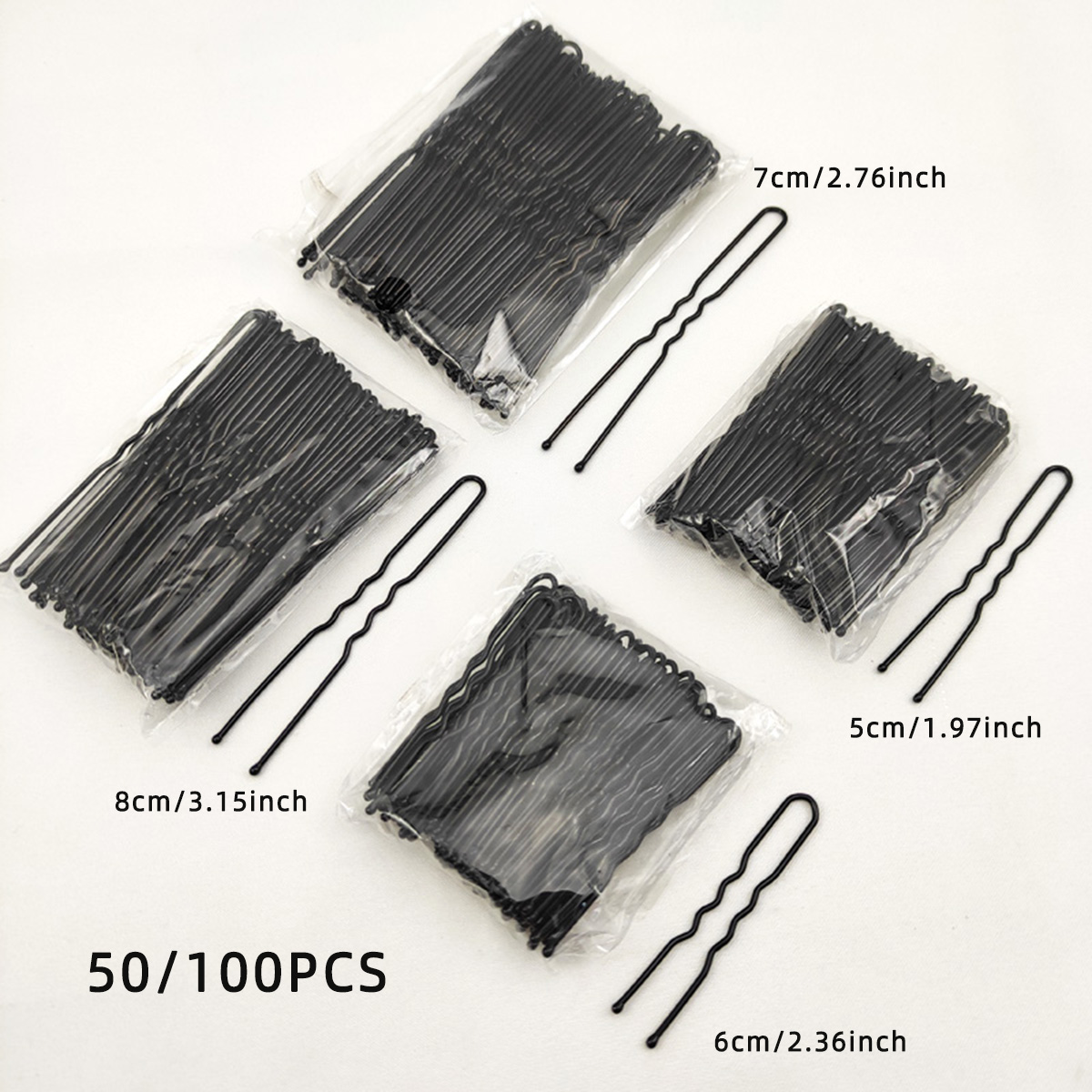 Women Accessories On Sale - 50/100 pièces femmes 5/6/7/8 cm cheveux
