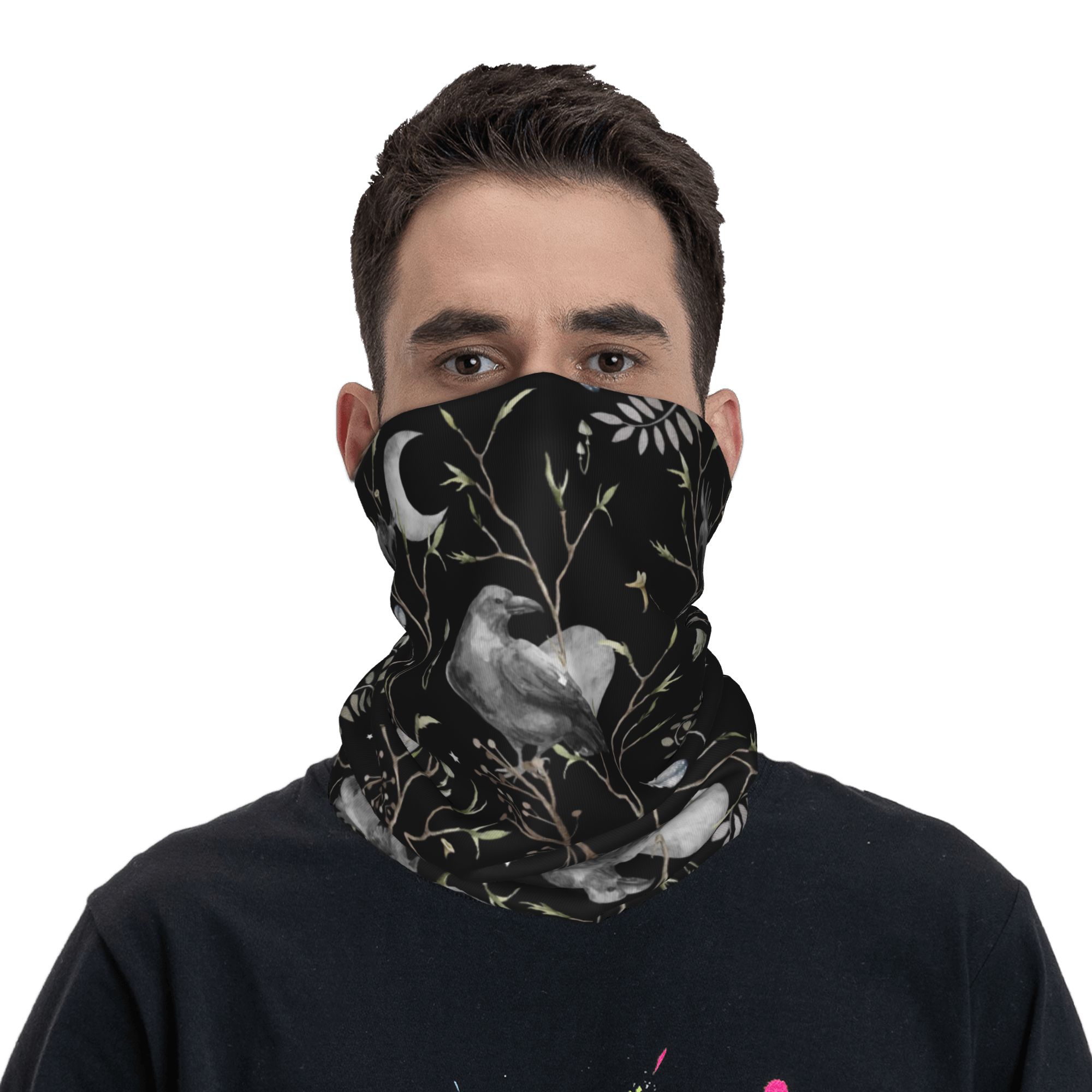 Women'S Running Accessories - Cache-cou d'hiver personnalisé à motif sorcière