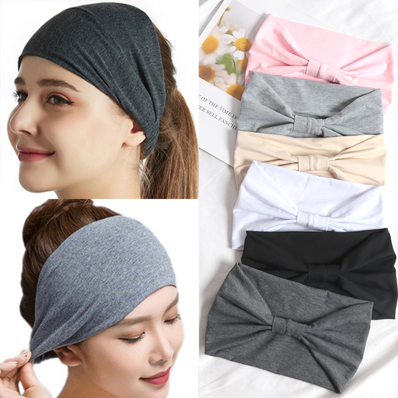 Women'S Running Accessories - Nouveau bandeau pour femmes extensible large