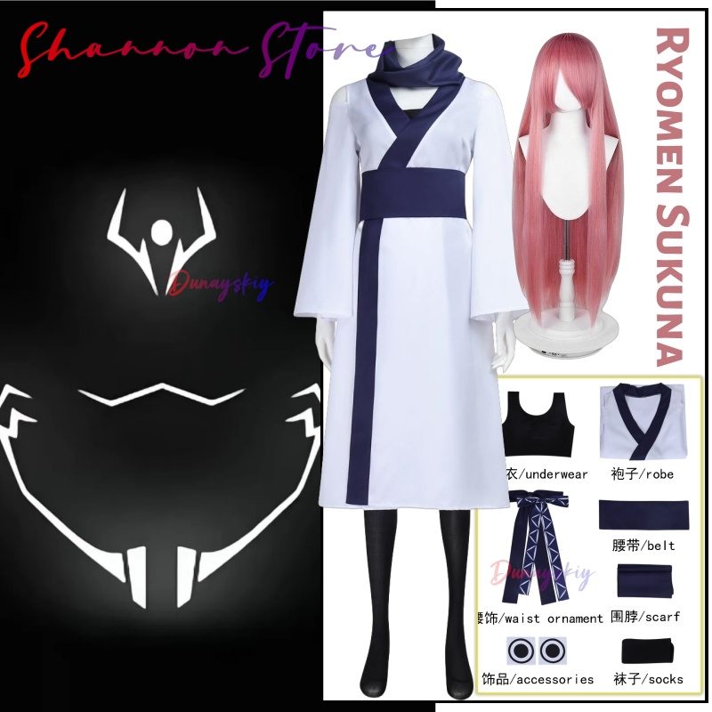 Women'S Accessories Clothing - Ryomen Sukuna Cosplay ssississi 상s Tenues