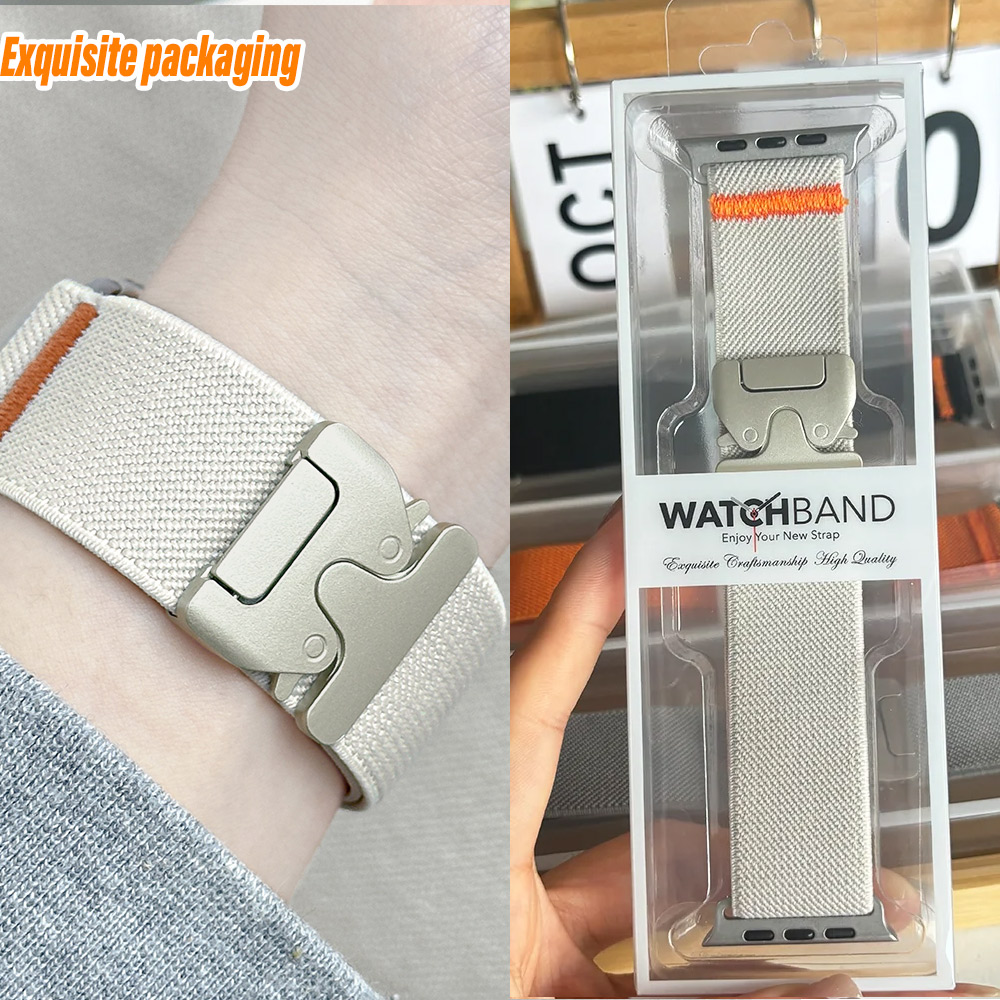 Women Accessories Website - Bracelets en Nylon pour Apple Watch