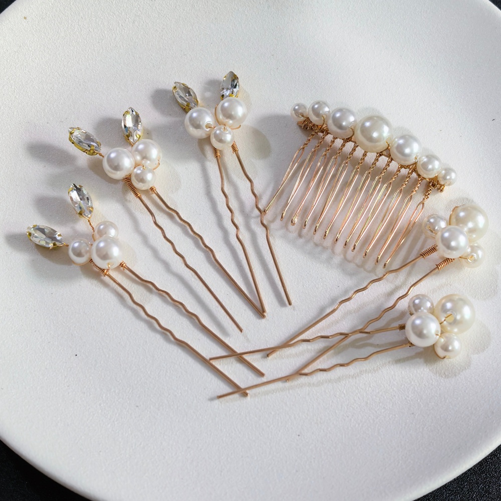 Women Accessories Aesthetic - Ensemble de peignes à cheveux en