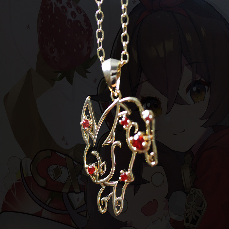 Women'S Running Accessories - Collier Anime Genshin Impact Amber Rabbit,