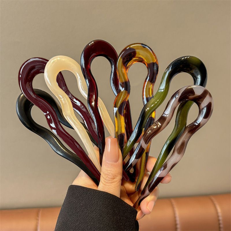 Women Accessories Aesthetic - Élégante épingle à cheveux en acrylique