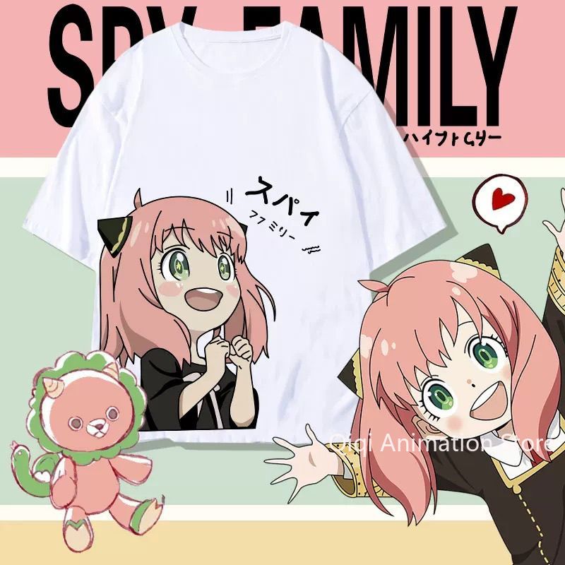 Women'S Accessories Clothing - SPY×FAMILY Anime Anya Forger T-shirt à