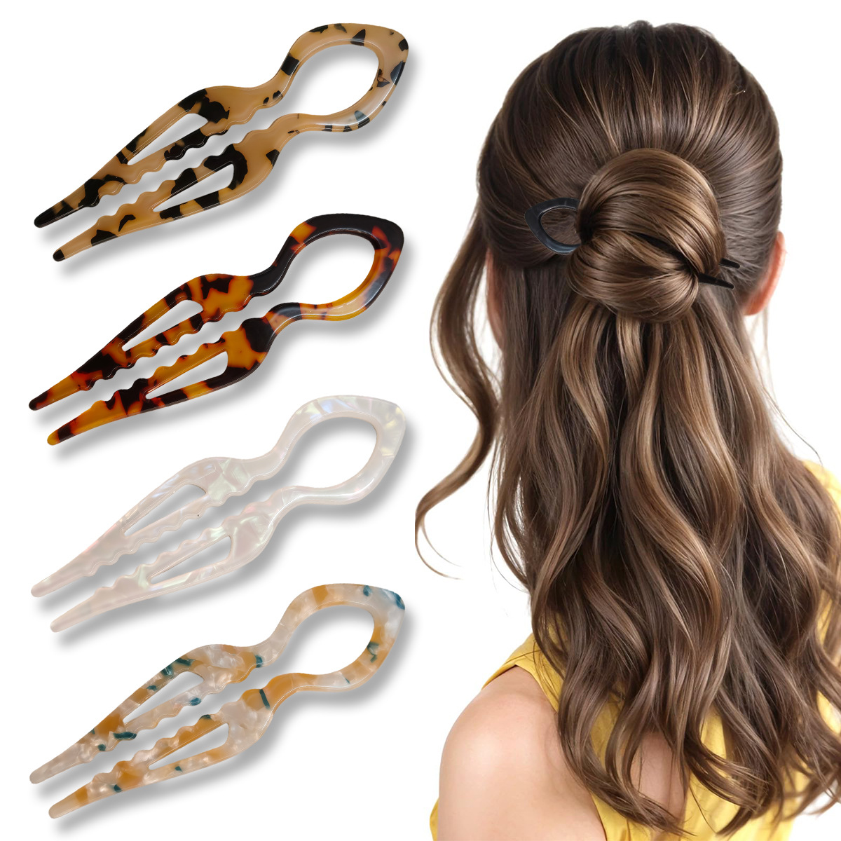 Bâtonnets à cheveux en forme d - Women Accessories On Sale avis et prix
