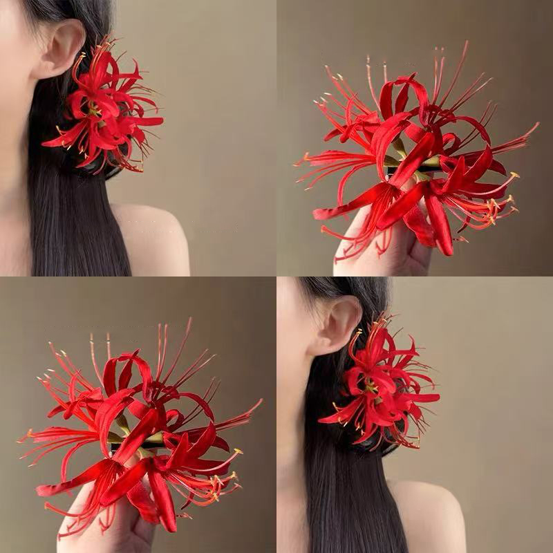Pince à cheveux à fleurs délic - Women Accessories Photos avis et prix