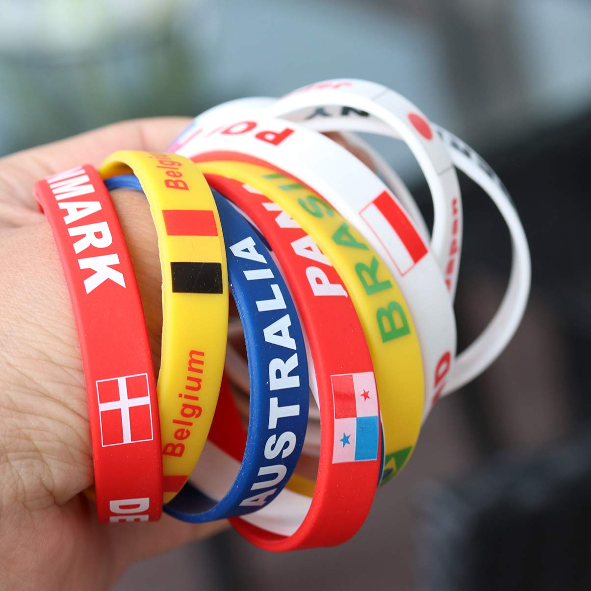Bracelets en Silicone drapeau  - Women Accessories Lebanon avis et prix