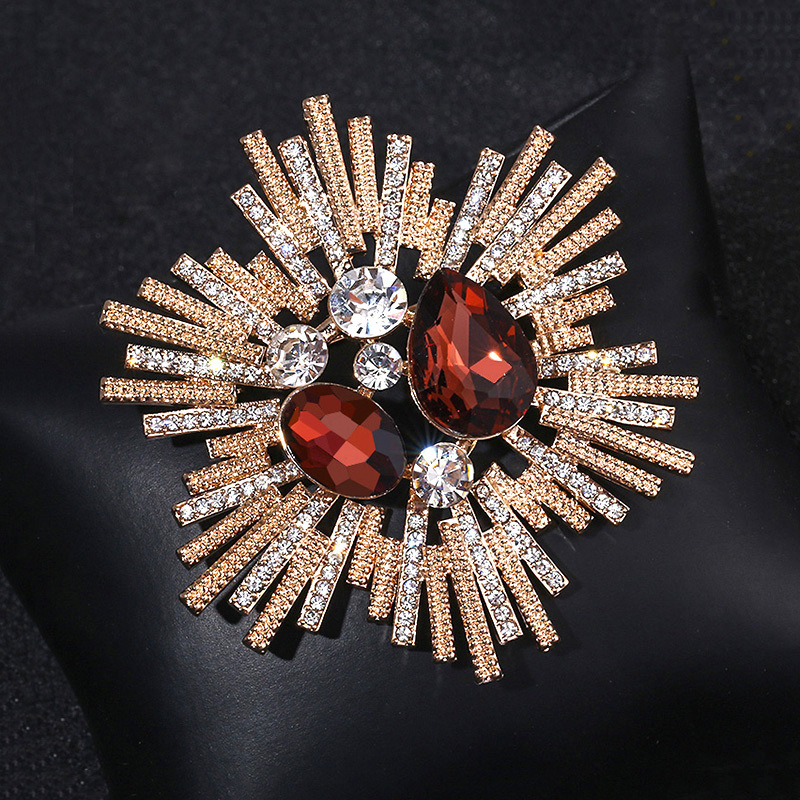 Broche en cristal de luxe haut - Women'S Accessories Manufacturers avis et prix