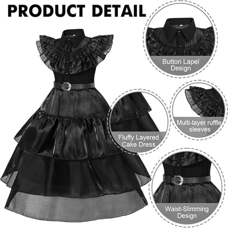 Robe de sorcière noire pour fi - Women'S Accessories Clothing avis et prix