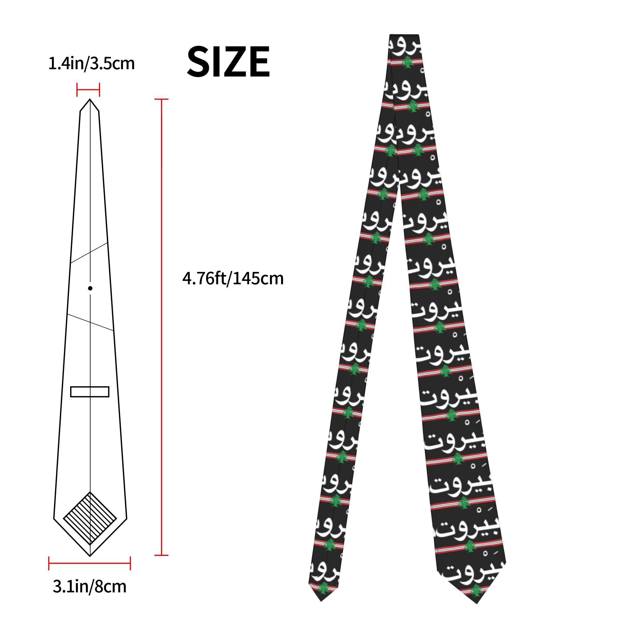Cravate à motif drapeau de Bey - Women Accessories Lebanon avis et prix