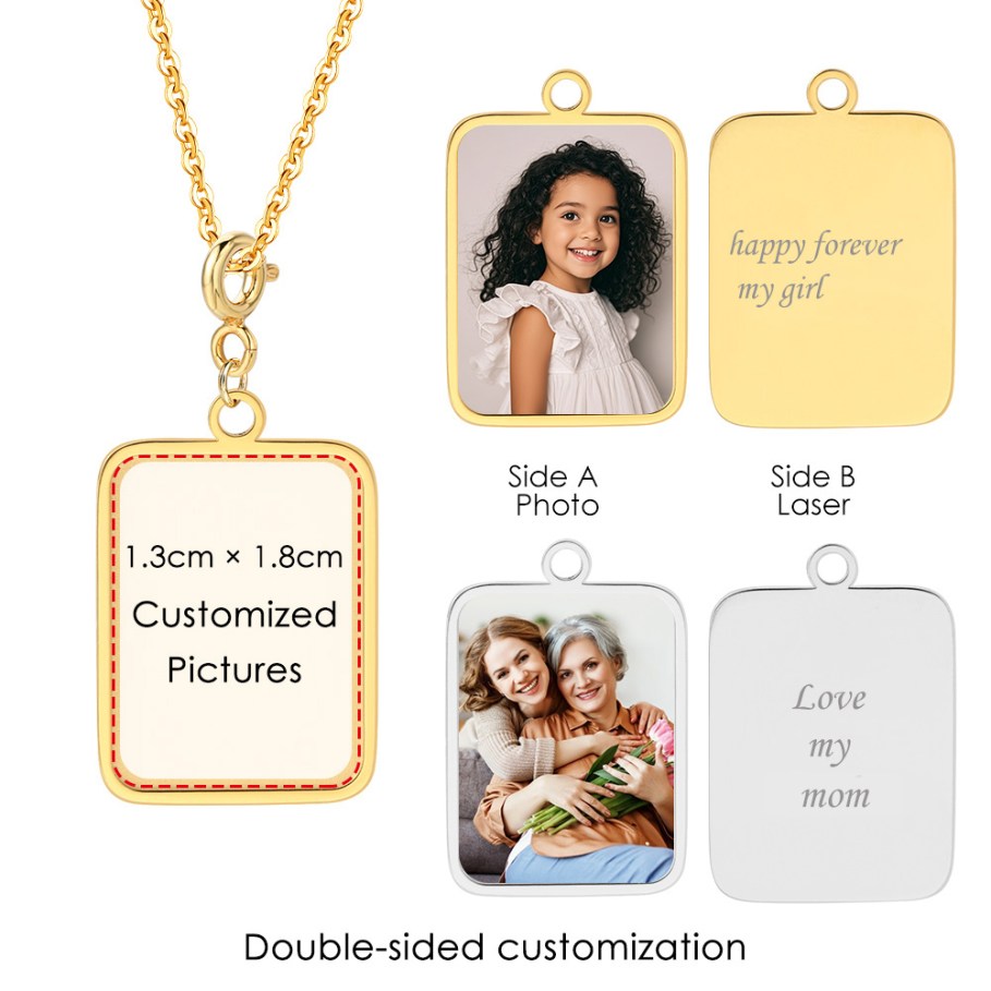 Collier pendentif drapeau lett - Women Accessories Photos avis et prix