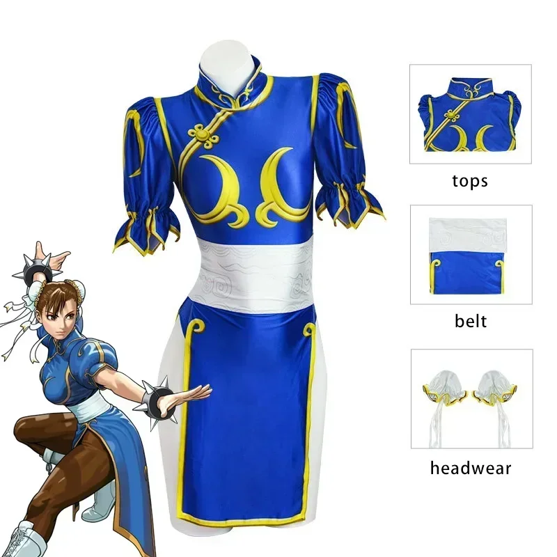 Costume de cosplay Chun Li Str - Women'S Accessories Clothing avis et prix