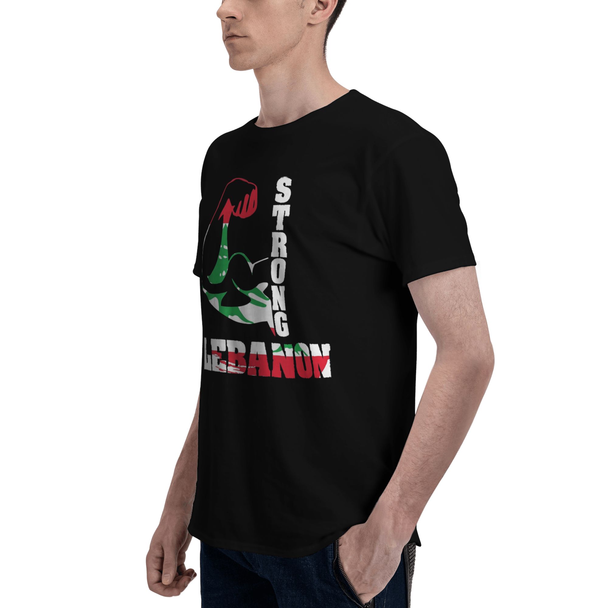 T-shirt en coton avec drapeau  - Women Accessories Lebanon avis et prix