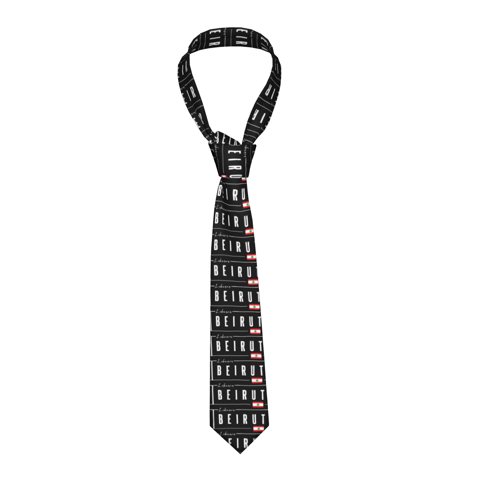 Cravate drapeau de Beyrouth, L - Women Accessories Lebanon avis et prix
