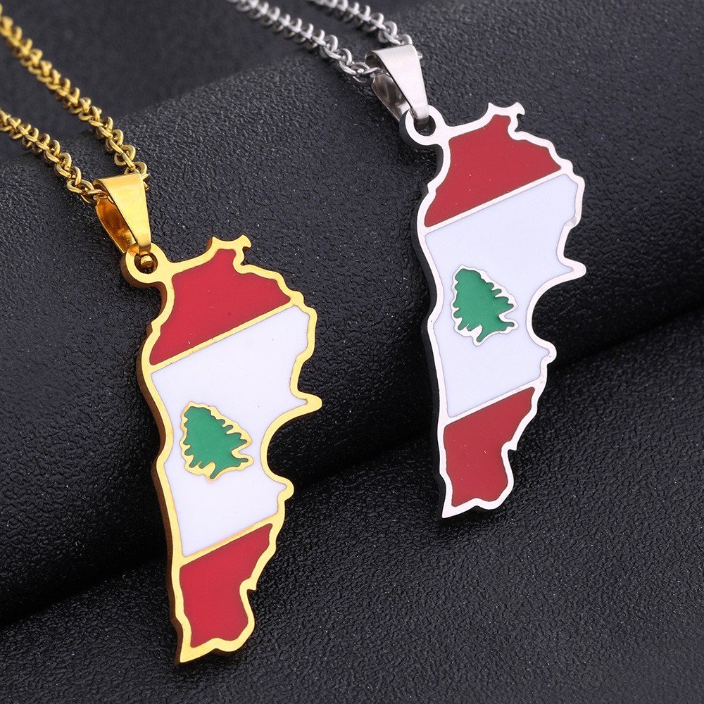 Collier rétro avec pendentif g - Women Accessories Lebanon avis et prix