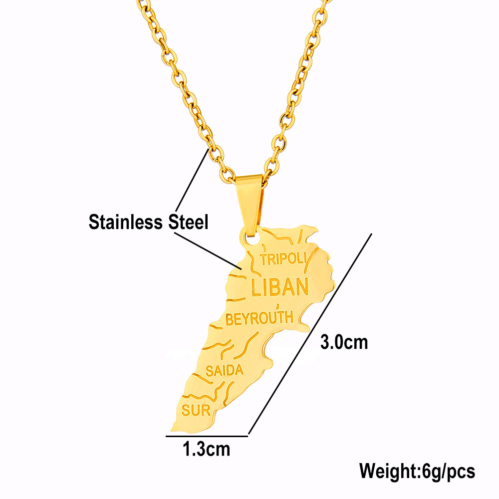 Collier rétro avec pendentif g - Women Accessories Lebanon avis et prix